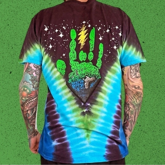 Jerry Garcia Band Grateful Dead tie dye t shirt men’s L tts - Picture 2 of 8